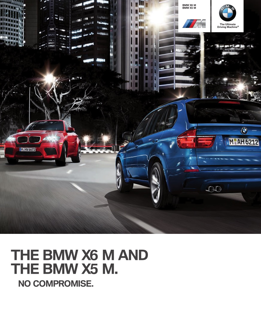 2013 BMW X5M Brochure